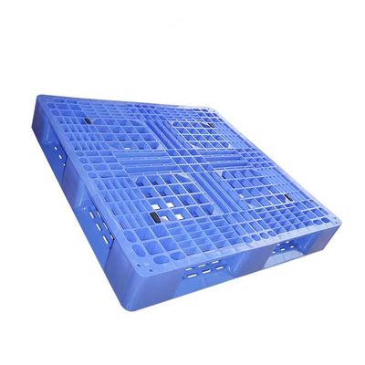 Páletes plásticas de Rackable da maneira da grade 4 polietileno de alto densidade 1000 x 1000