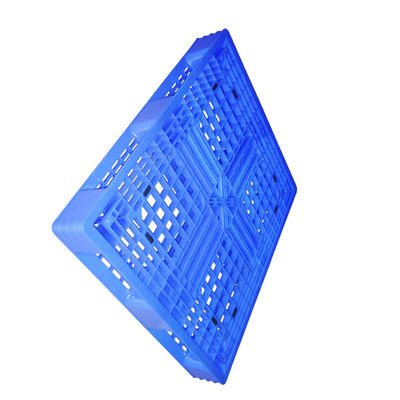 Único HDPE plástico industrial enfrentado 9.1KG das páletes