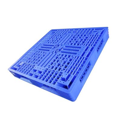 A plataforma plástica plástica Nestable da pálete das páletes 1100x1100 do HDPE ventilou