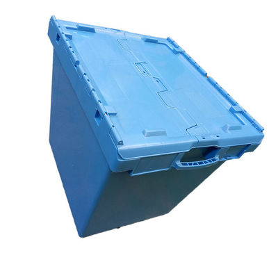 caixa logística plástica 570 x 720 x 620 caixa movente plástica 210L do PE 3Kg