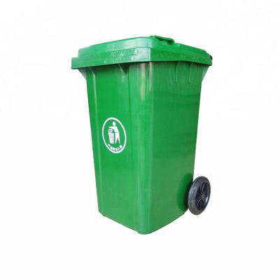 escaninho plástico UV dos desperdícios 240L do polipropileno plástico exterior do balde do lixo 63G