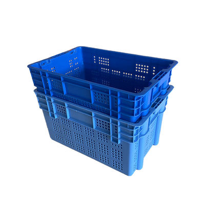 Caixa de empilhamento Nestable plástica 61x40 do HDPE para o mercado do armazém