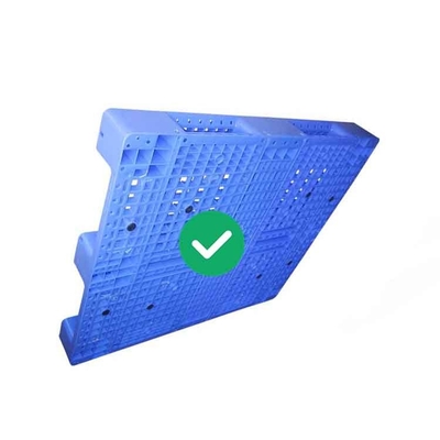 corrente refrigerada do transporte da pálete 1300X1100 da carga 5T HDPE plástico azul
