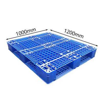Páletes plásticas dinâmicas plásticas da exportação do armazém 1500Kg da pálete 1200 x 1000 do HDPE