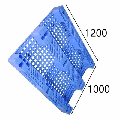 HDPE plástico resistente 1200 x 1000 x 150mm da pálete da plataforma lisa fechado