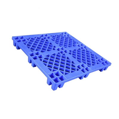 1100 x 1100 x 145 pálete Nestable plástica da pálete 6.6Kg do HDPE azul para o alimento
