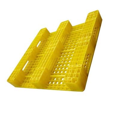 Páletes plásticas empilháveis do HDPE 1100 x 1100 para o armazém