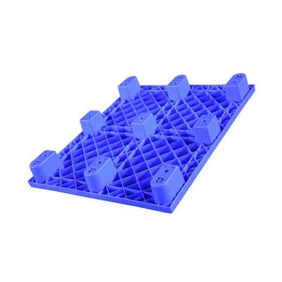 páletes plásticas de pouco peso de 1.2*1m azuis para o armazém ISO9001