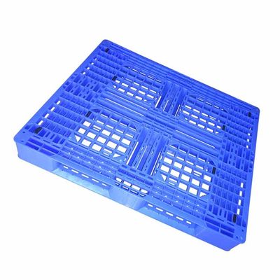 Páletes plásticas resistentes do PE único de 1200 x de 1000mm tomado partido