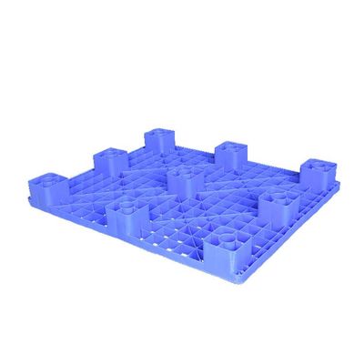 Páletes plásticas azuis dinâmicas da carga 600Kg 1200 x 1000 para o armazenamento
