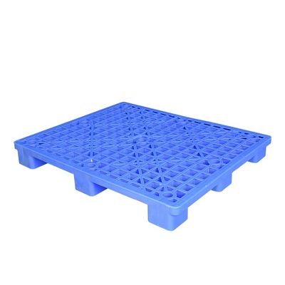Páletes plásticas azuis dinâmicas da carga 600Kg 1200 x 1000 para o armazenamento