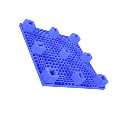 Polietileno 9 pés de páletes de envio plásticas 1000 x 1000mm para o armazém