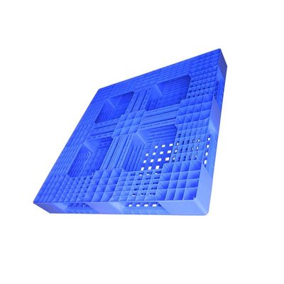 Páletes plásticas empilháveis do HDPE 1200 x 1200 para a oficina sem bordas afiadas