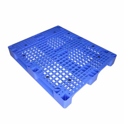 Grande carga estática plástica azul do Euro 2500Kg da pálete do HDPE 48x40