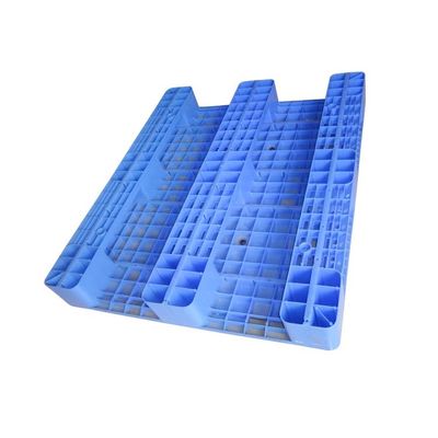 Pálete plástica de Rackable do HDPE plástico superior contínuo das páletes 1200*1000