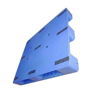 Páletes recicladas do EURO de Rackable das páletes 1200*1000 HDPE plástico superior contínuo