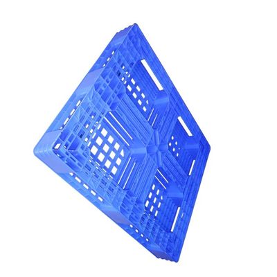 Único HDPE plástico industrial enfrentado 9.1KG das páletes