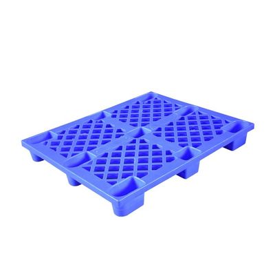 As páletes plásticas recicláveis do Hdpe 48x31 empilhável derrapam carga de estática 2T