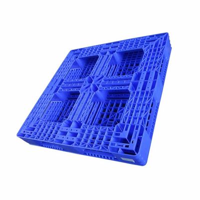 A plataforma plástica plástica Nestable da pálete das páletes 1100x1100 do HDPE ventilou