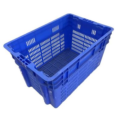 Caixa 60x40 movente plástica reusável Nestable para o armazém 2Kg