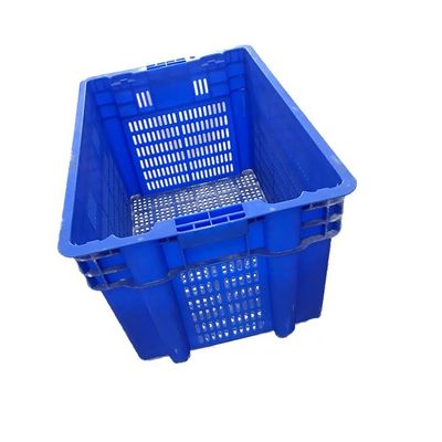 Caixa 60x40 movente plástica reusável Nestable para o armazém 2Kg
