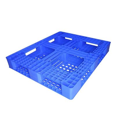 Pálete superior contínua plástica das páletes 1.2x1m Rackable do HDPE para a carga de estática do armazém 0.8T