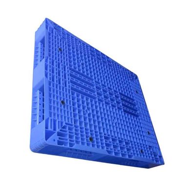 O dobro enfrentou o azul plástico da pálete 16Kg 1200X1000 do HDPE resistente
