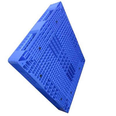 O dobro enfrentou o azul plástico da pálete 16Kg 1200X1000 do HDPE resistente