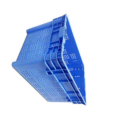 Da caixa plástica Nestable do retorno 23.6X15.7' do PE punhos ergonômicos para o porto