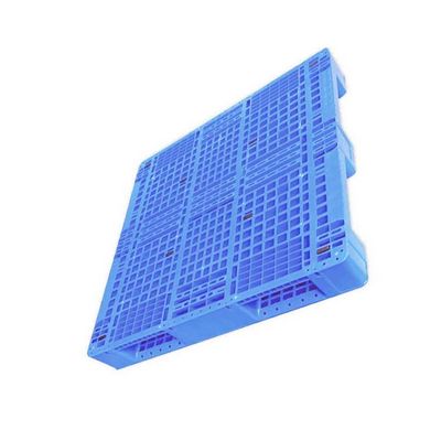 transporte plástico resistente azul da logística do HDPE da pálete 110x110 13.8Kg