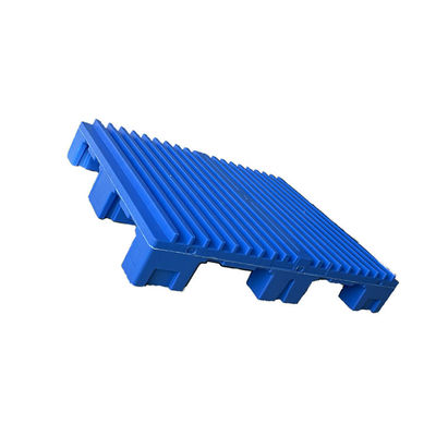 4000Kg estático empilhável modelagem por injeção o azul plástico do HDPE das páletes