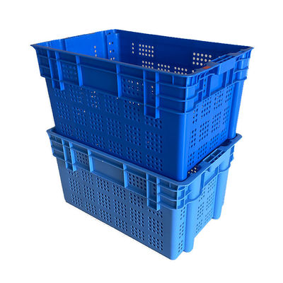 Caixa de empilhamento Nestable plástica 61x40 do HDPE para o mercado do armazém