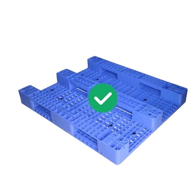 HDPE plástico higiênico Nestable ergonômico 2000Kg do armazém da pálete dinâmico