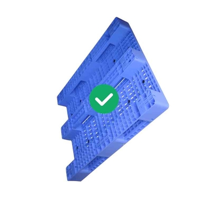 corrente refrigerada do transporte da pálete 1300X1100 da carga 5T HDPE plástico azul