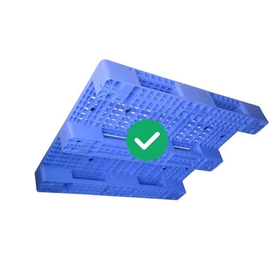 Carga de estática resistente plástica da pálete 1300x1100 5000Kg do HDPE