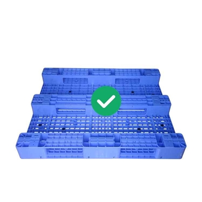Carga de estática resistente plástica da pálete 1300x1100 5000Kg do HDPE