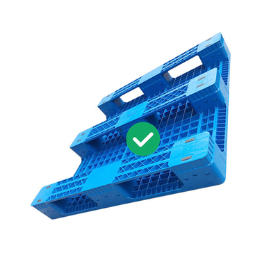 carga 1.2T higiênica reciclável de envio plástica das páletes do HDPE 1200x1200