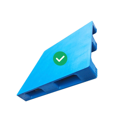 PE 120x120 modelagem por injeção o ISO dinâmico plástico da carga das páletes 1.2T retangular