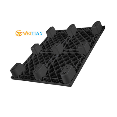 400Kg armazém ergonômico do HDPE plástico Nestable dinâmico da pálete 1200X800