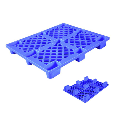 HDPE plástico descartável serrilhado da pálete 1200X800 da plataforma 9 pés Nestable