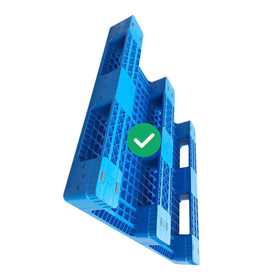 Ergonômico 1200Kg dinâmico resistente modelagem por injeção da pálete plástica Nestable