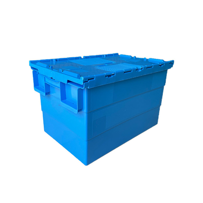 do HDPE movente plástico da carga 50Kg do armazém da caixa de 600x400x365mm caixas plásticas