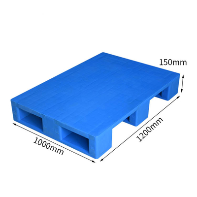 Pálete plástica plástica da exportação do armazém 6000Kg das páletes de 1200X1000X150 Rackable