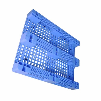 Dos bens plásticos azuis das páletes de Rackable do HDPE tormento liso contínuo 1200x1000mm
