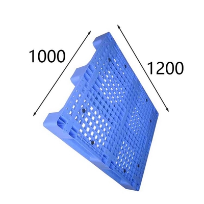 Tormento liso contínuo 5000kg das páletes plásticas higiênicas do HDPE do Virgin que empilha a carga