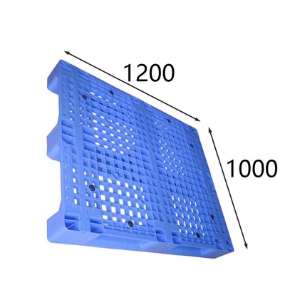 Nobs plásticos materiais do deslizamento das páletes de Rackable do HDPE carga dinâmica 1500Kg dos anti